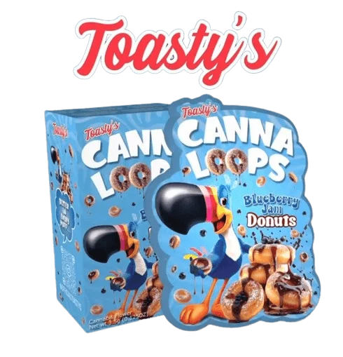 Blueberry Jam Donuts