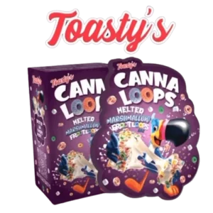 Melted Marshmallow Froot Loops Bar
